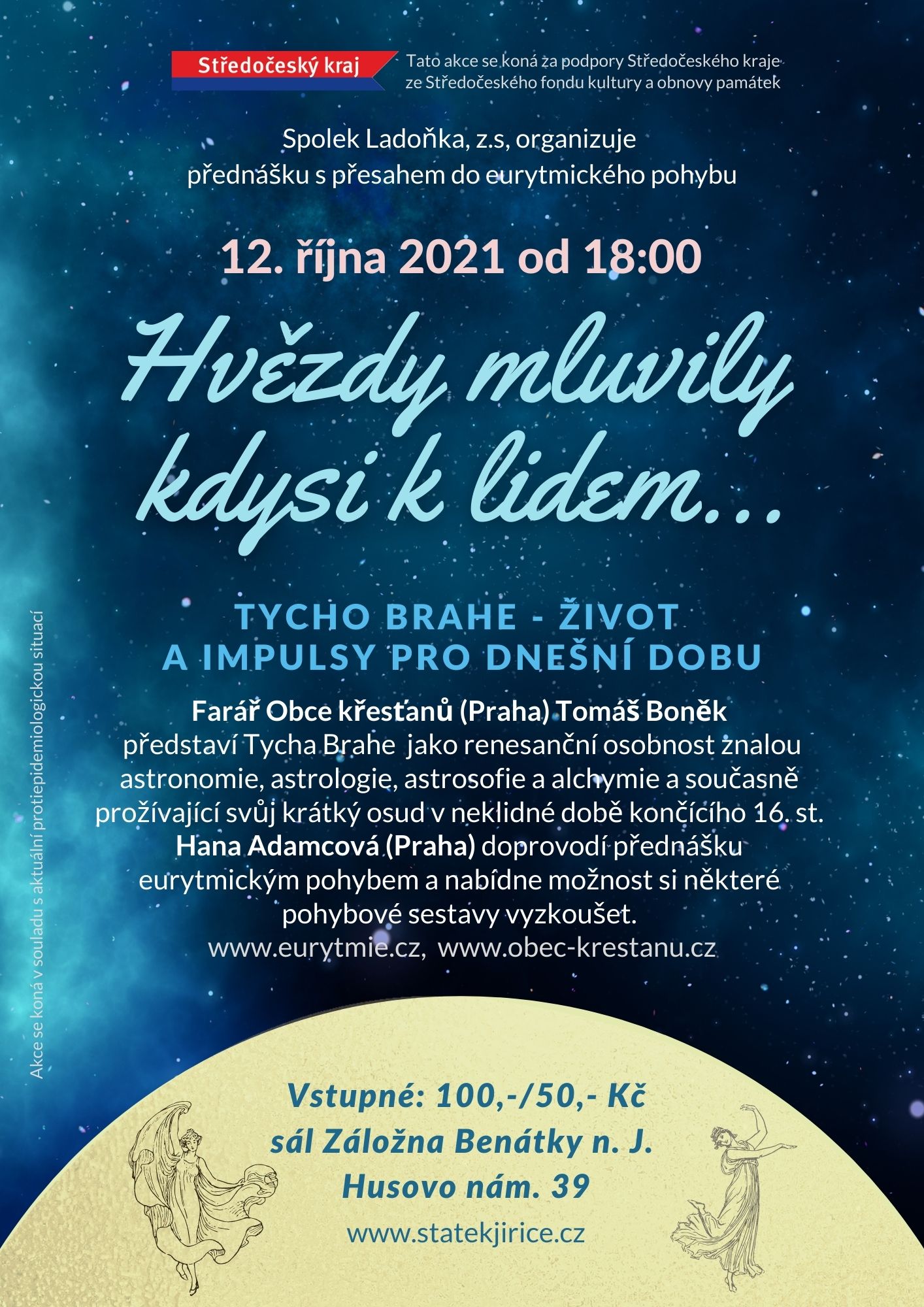 Pozvánka na přednášku Tycho Brahe